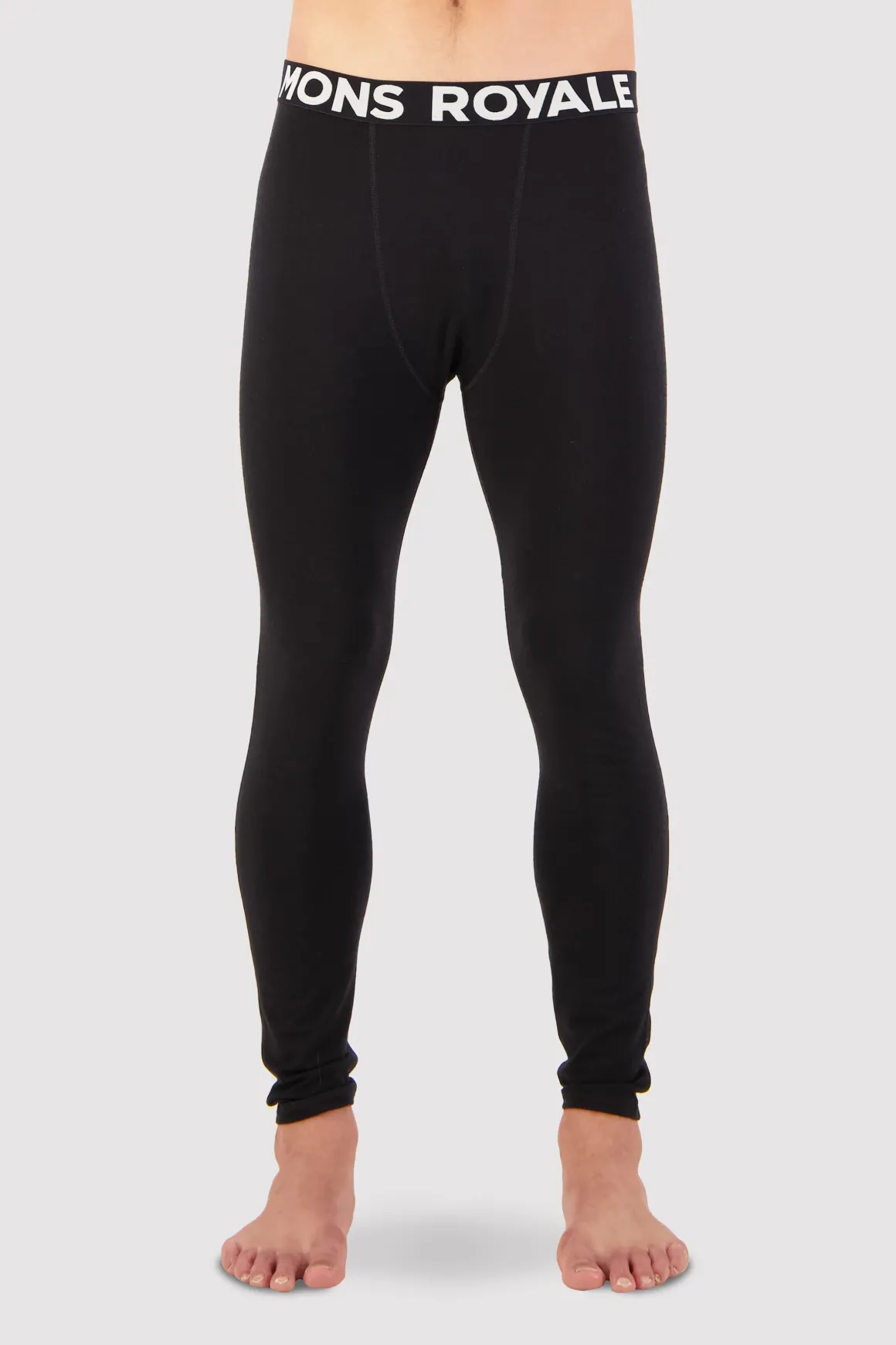 Olympus Merino Base Layer Legging - Black / 9 Iron