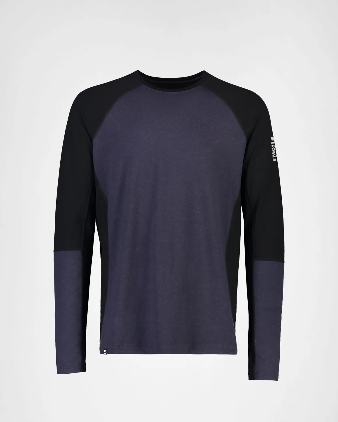Olympus Merino Base Layer Long Sleeve - Black / 9 Iron