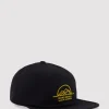 Roam 6 Panel Cap - Black