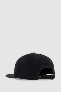 Roam Corduroy Cap - Black