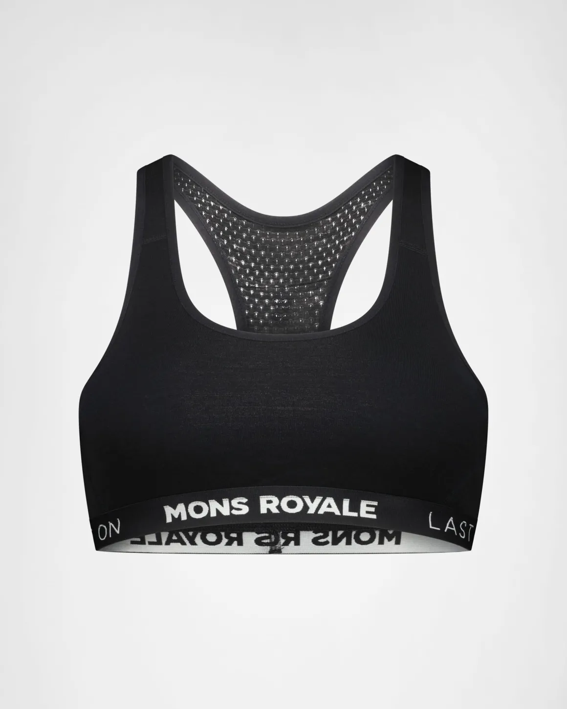Sierra Merino Sports Bra - Black