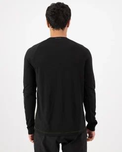 Tarn Merino Bike Wind Jersey - Fern / Black