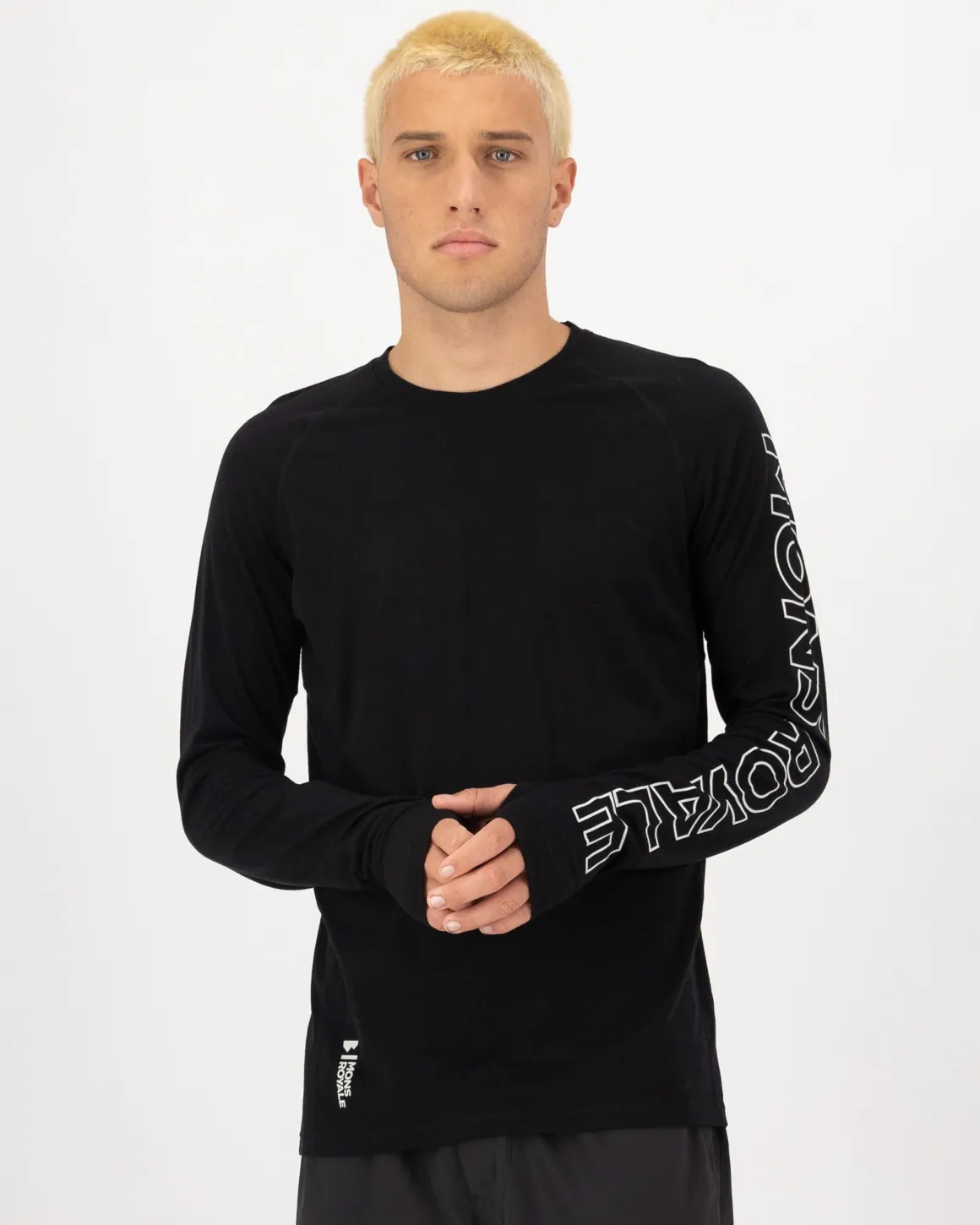 Temple Merino Long Sleeve - Black
