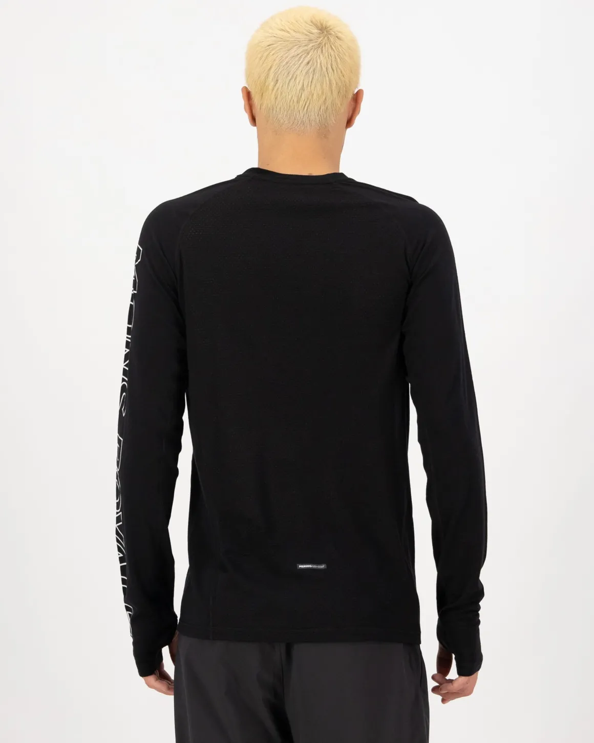 Temple Merino Long Sleeve - Black