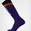 Ultra Cushion Merino Snow Sock - Violet