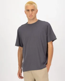 Yonder Merino Organic Cotton T-Shirt - Vintage Black