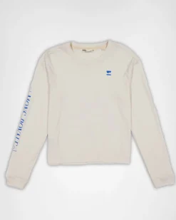 Yonder Merino Organic Cotton Long Sleeve - Vintage White