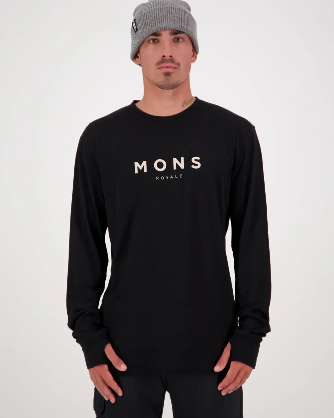 Yotei Merino Classic Long Sleeve - Black