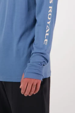 Yotei Merino Classic Long Sleeve - Blue Slate