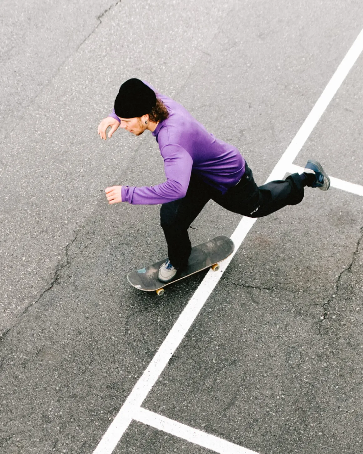 Yotei Merino Classic Long Sleeve - Violet