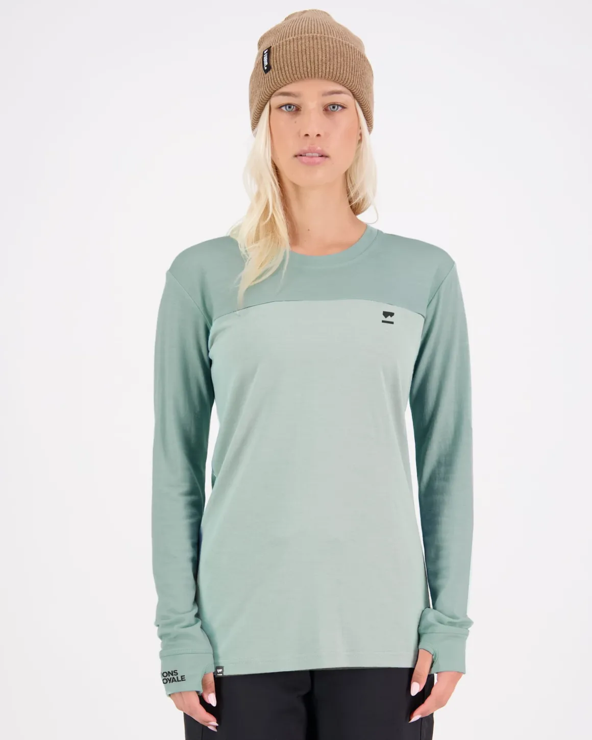 Yotei Merino Long Sleeve - Glacier / Dew