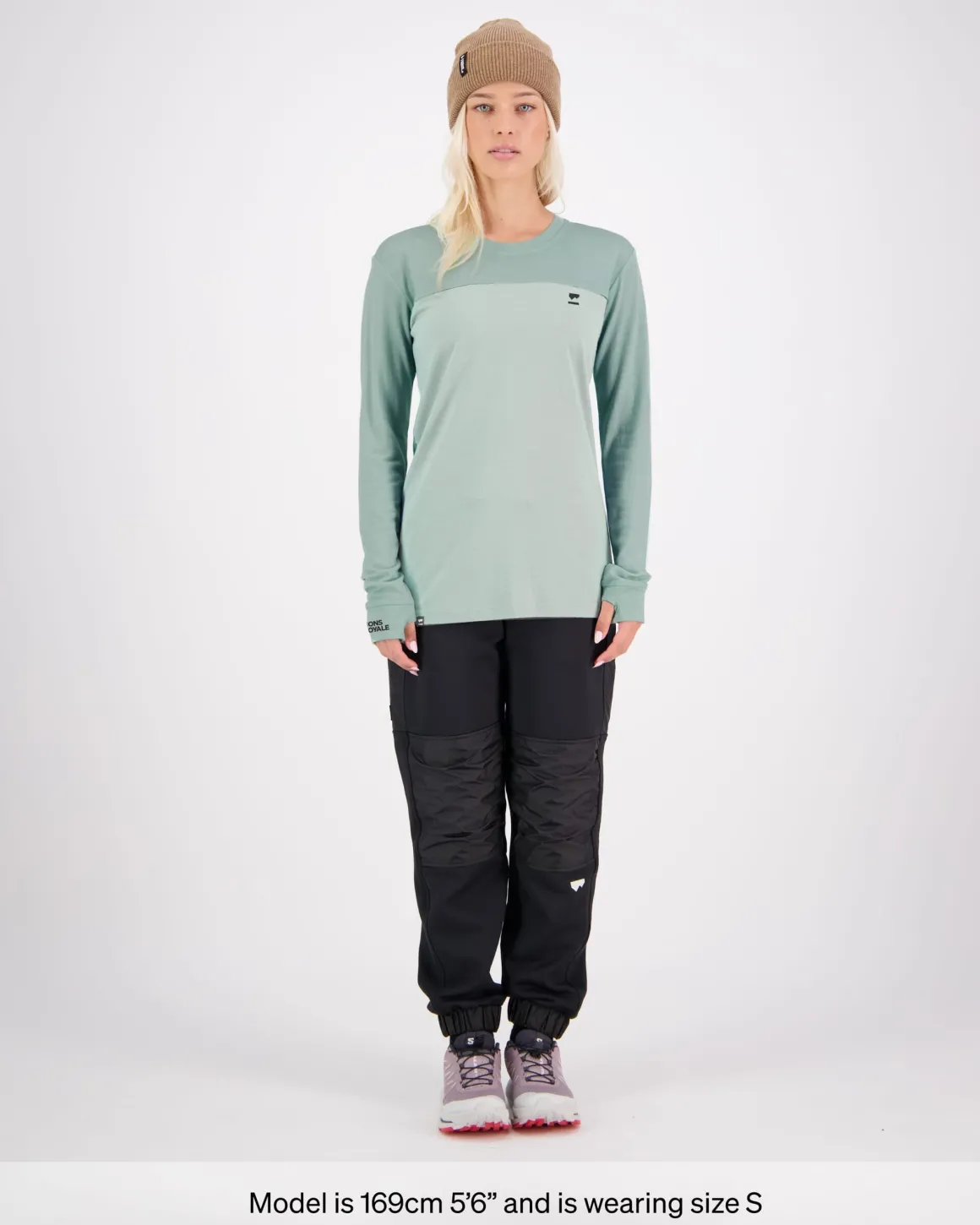 Yotei Merino Long Sleeve - Glacier / Dew
