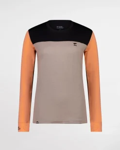 Yotei Merino Long Sleeve - Punch / Cinder / Black