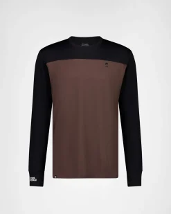 Yotei Merino Long Sleeve - Cedar / Black