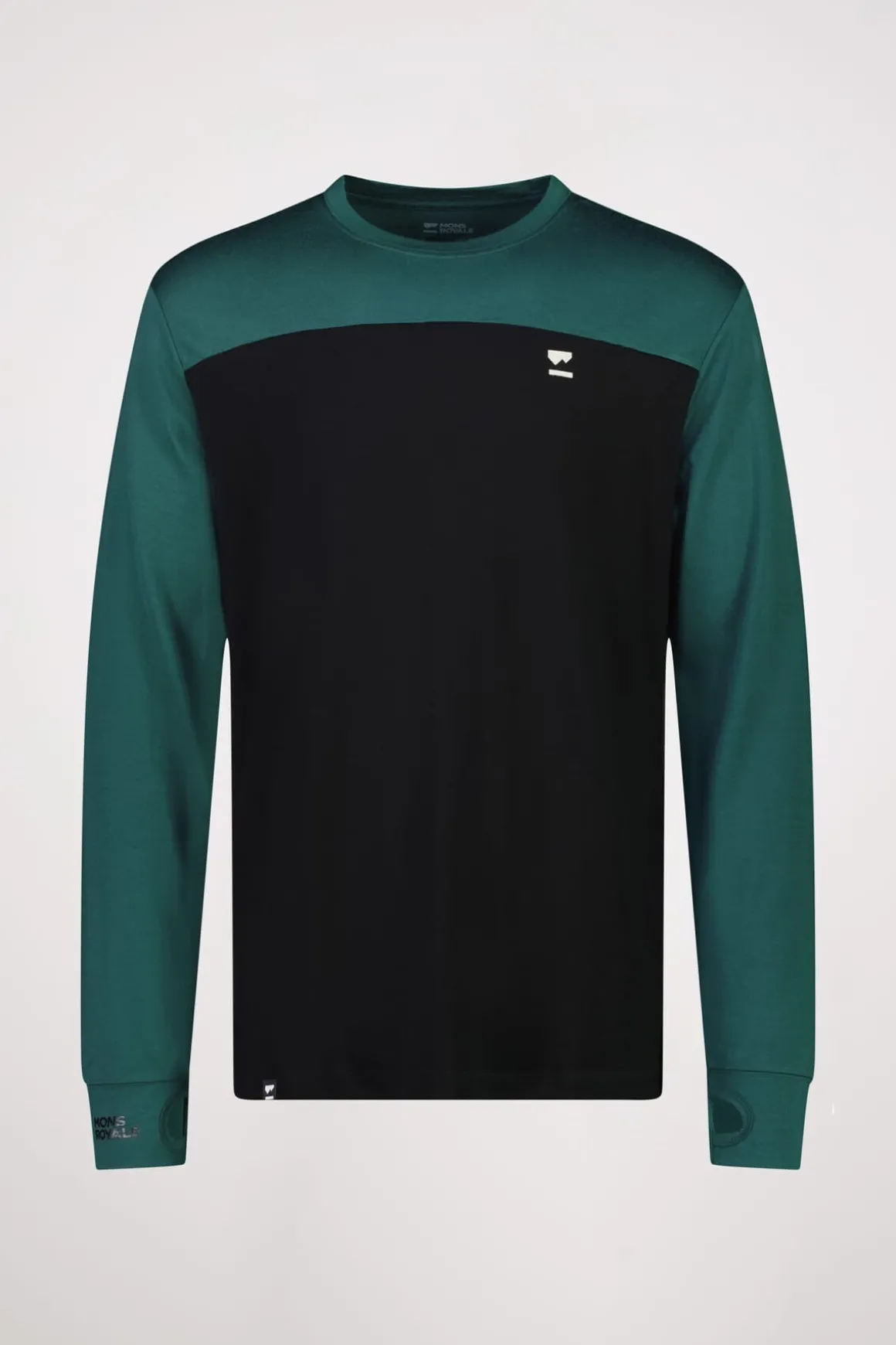 Yotei Merino Long Sleeve - Evergreen Black